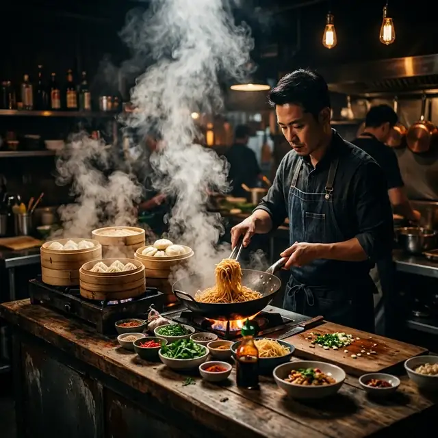 cocción intensa barra street food en Lima